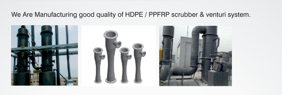HDPE & PPFRP SCRUBBER & VENTURI SYSTEM