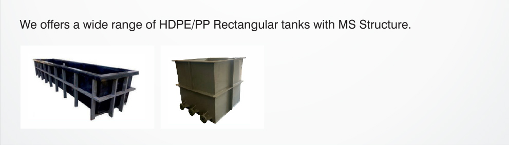 HDEPE/PP Rectangular Tanks